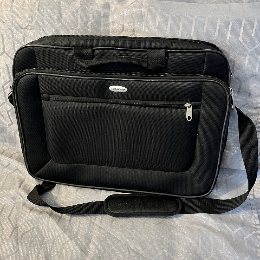 Samsonite Black Laptop Bag Briefcase